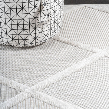 Salines Diamond Trellis Indoor/outdoor Area Rug